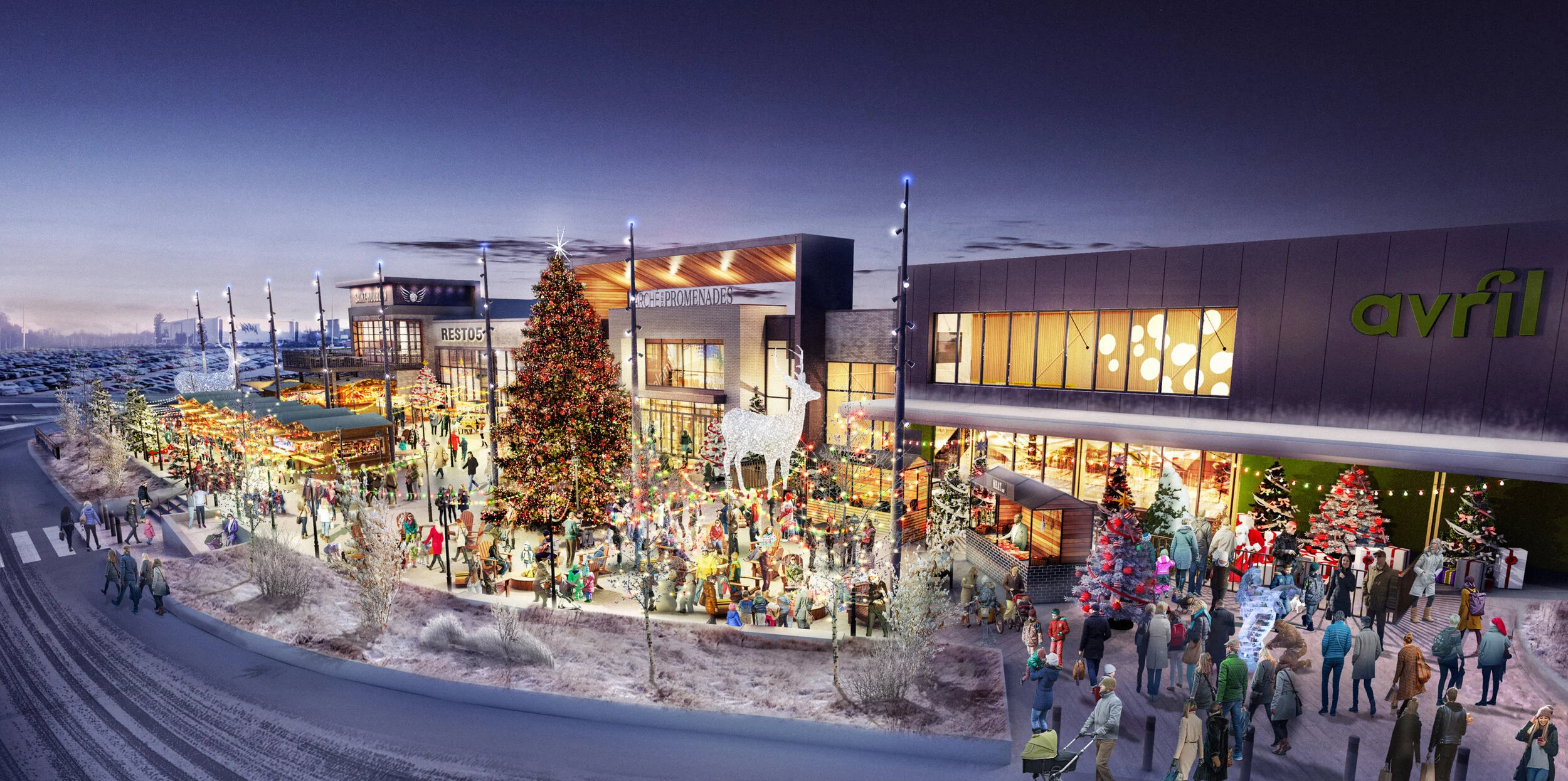 rendering: cadillac fairview