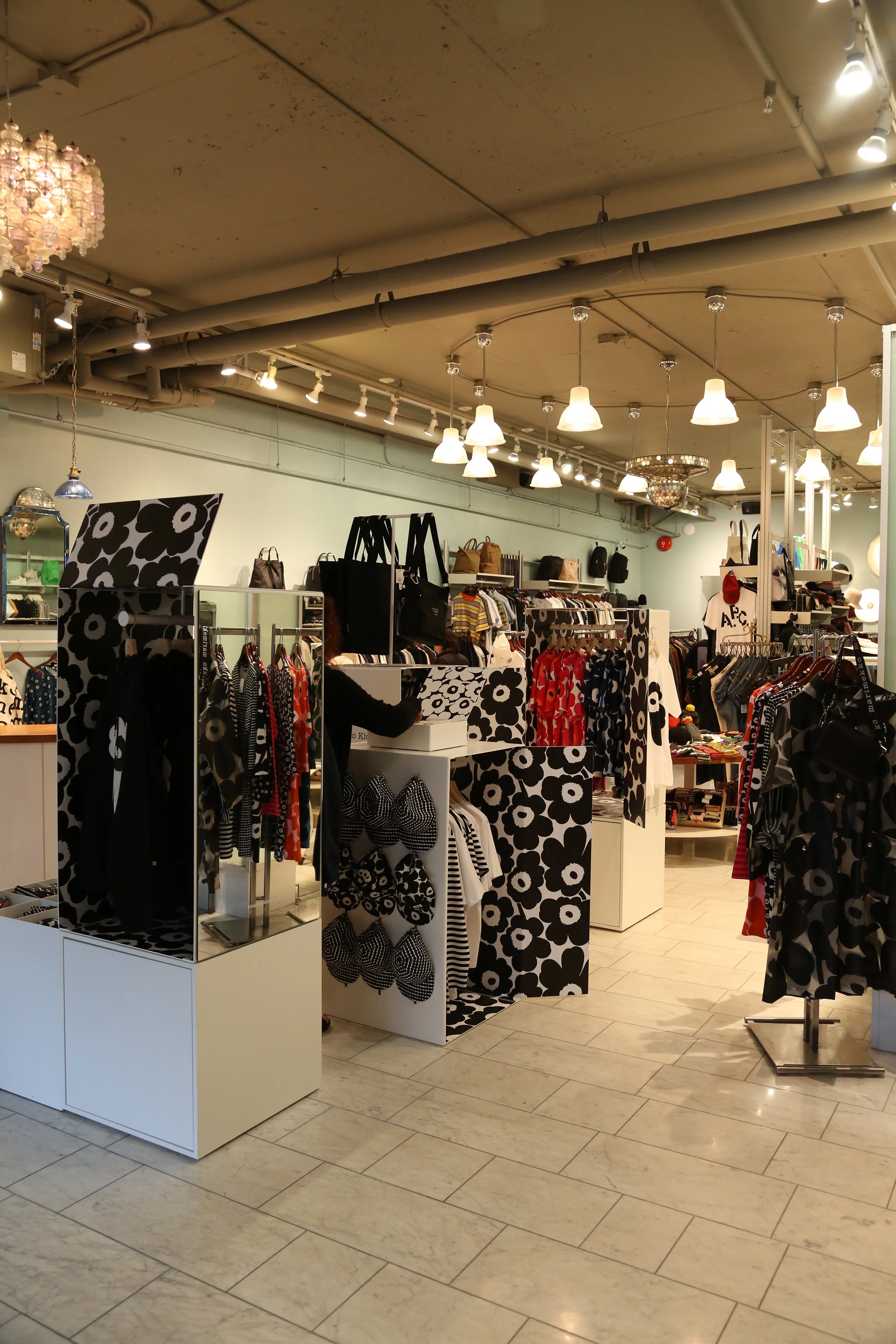 COLLECTION IN-STORE AT GRAVITYPOPE VANCOUVER PHOTO: GRAVITYPOPE