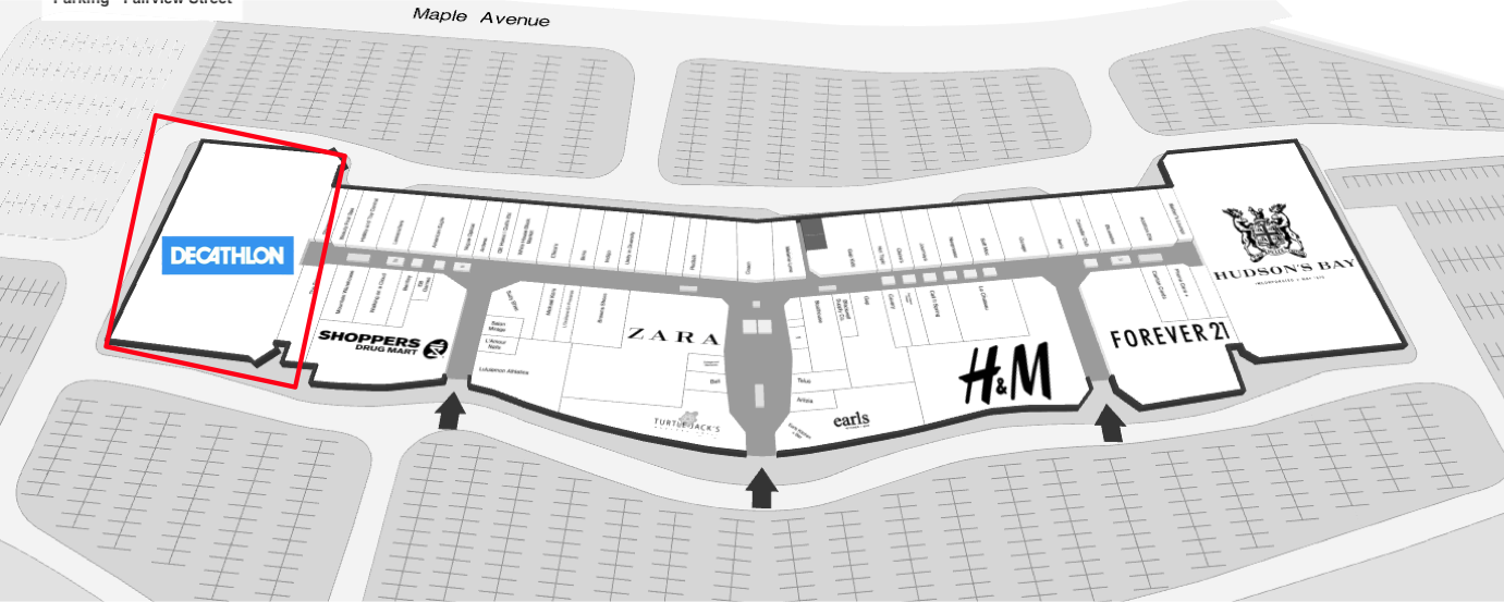 map decathlon