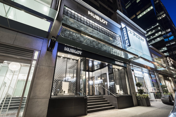Vancouver’s Hublot Flagship Store. Image: Hublot