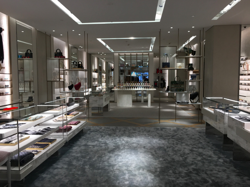 Main floor, looking towards a fragrance area. Photo: Retail Insider