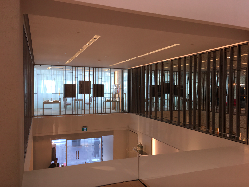 Looking towards the store’s fine jewellery boutique