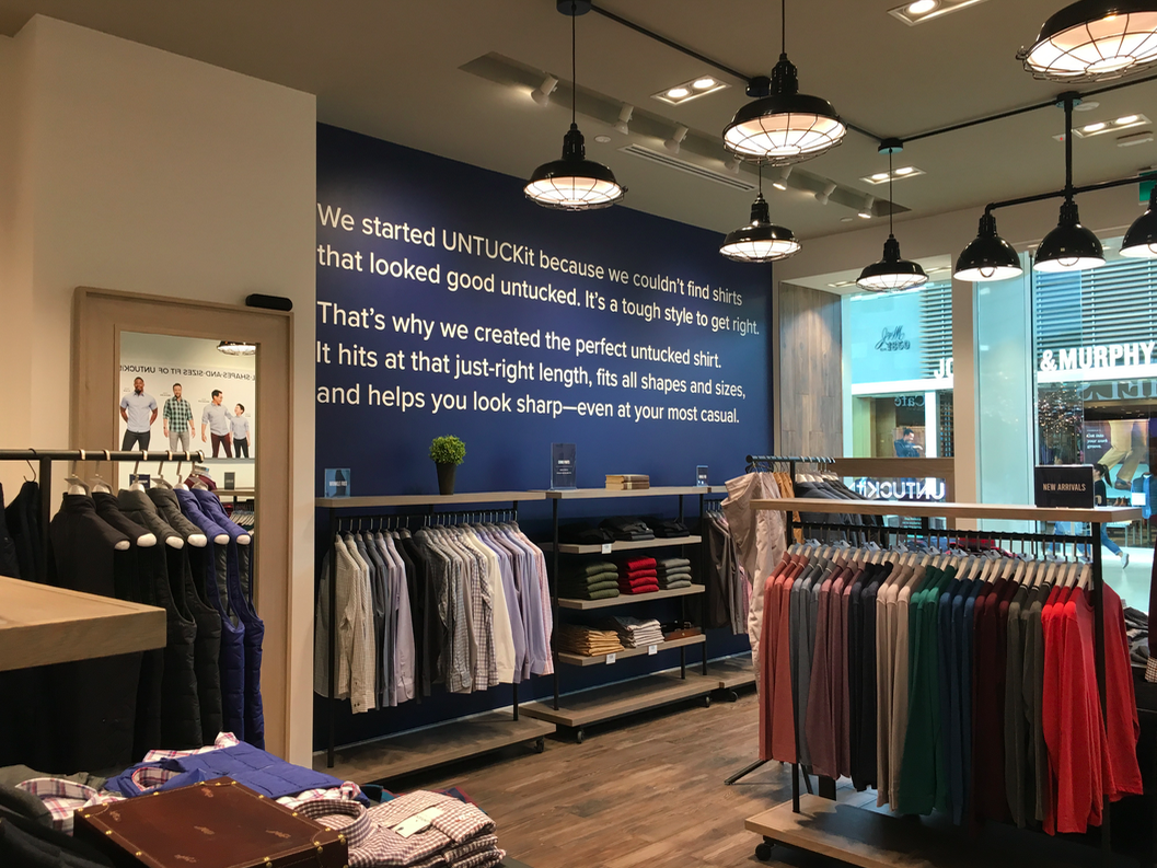 UNTUCKIT’S NEW YORKDALE STORE