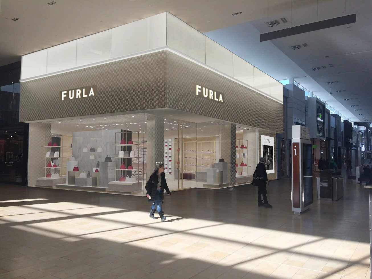 Rendering of the new Yorkdale store. Image supplied