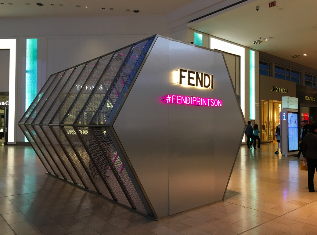 Photo: Retail Insider (Fendi Yorkdale pop-up on October 16, 2019)