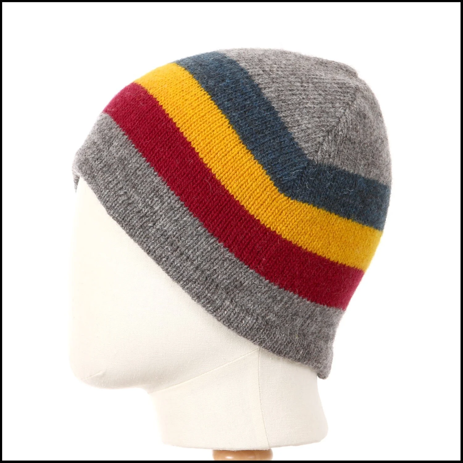 photo: w1 hundred (three wide stripe toque)