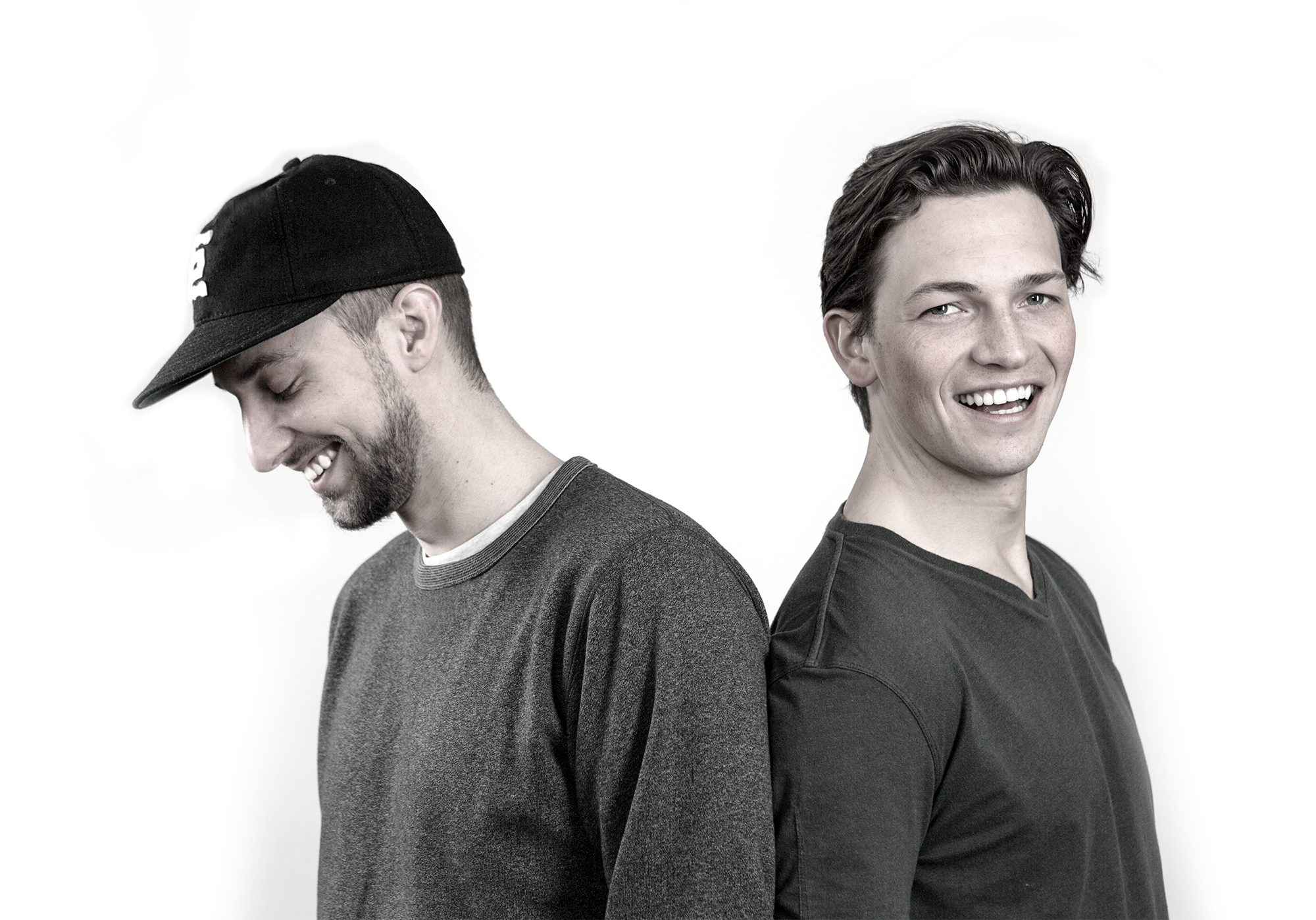 CO-FOUNDERS KEVIN REID AND BRADEN PARKER. PHOTO: NEIL BARBISAN