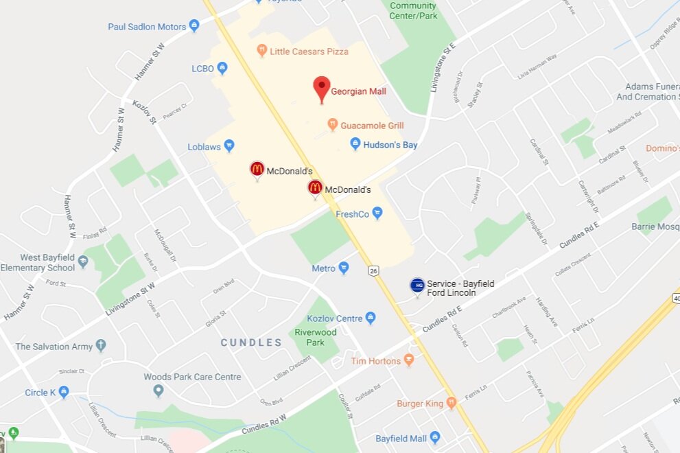 Mall Retail Activation Promotes Barrie’s Downtown Offerings