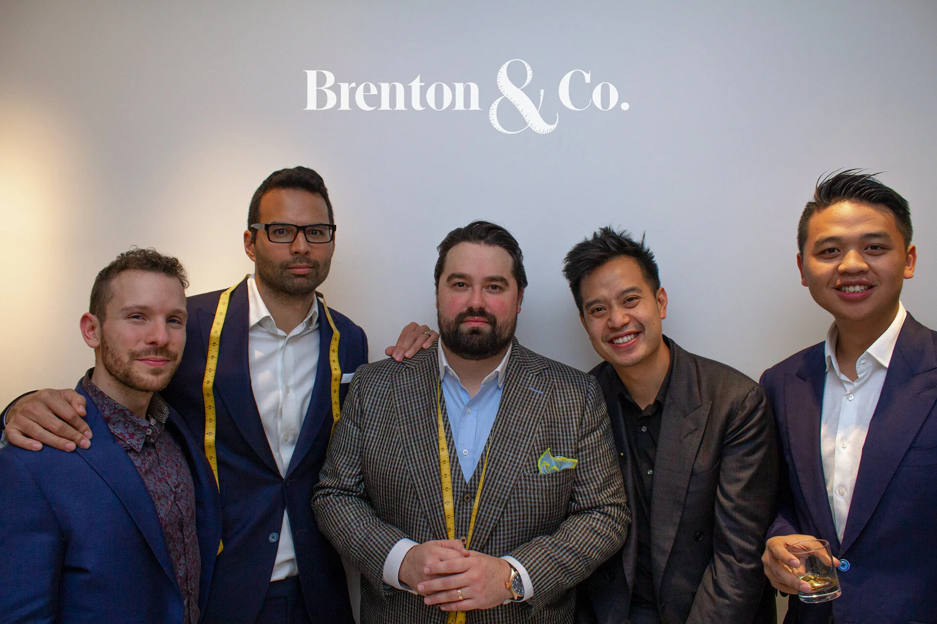 IRA BRENTON, MIDDle, with Tony Tran on the right. photo: adamo boccitto