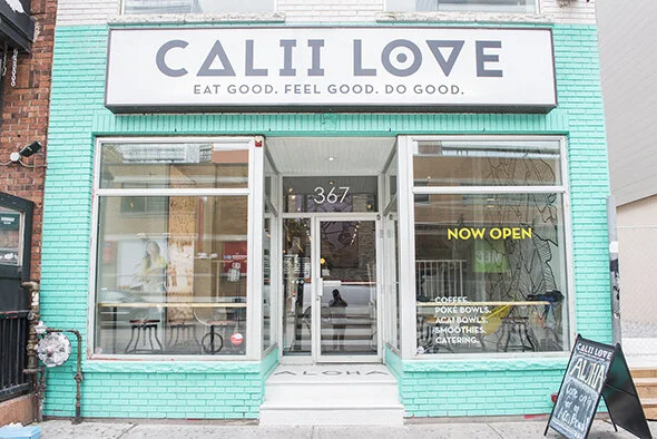 calii love, king st west location. photo: calii love