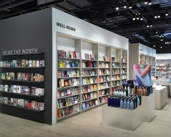 interior of indigo store. photo: publishers weekly