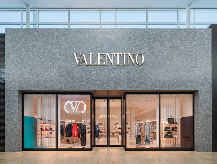valentino, yorkdale shopping centre. Valentino launched its direct-to-consumer Canadian expansion in 2019 and is expected to announce a second Canadian store in 2020. photo: michael muraz