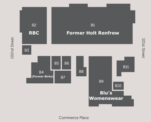 Second level floor plan of Manulife Place