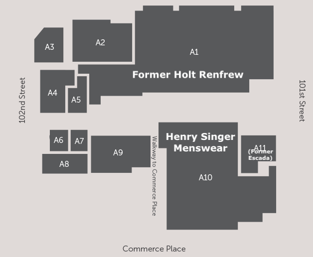 Main level floor plan of Manulife Place