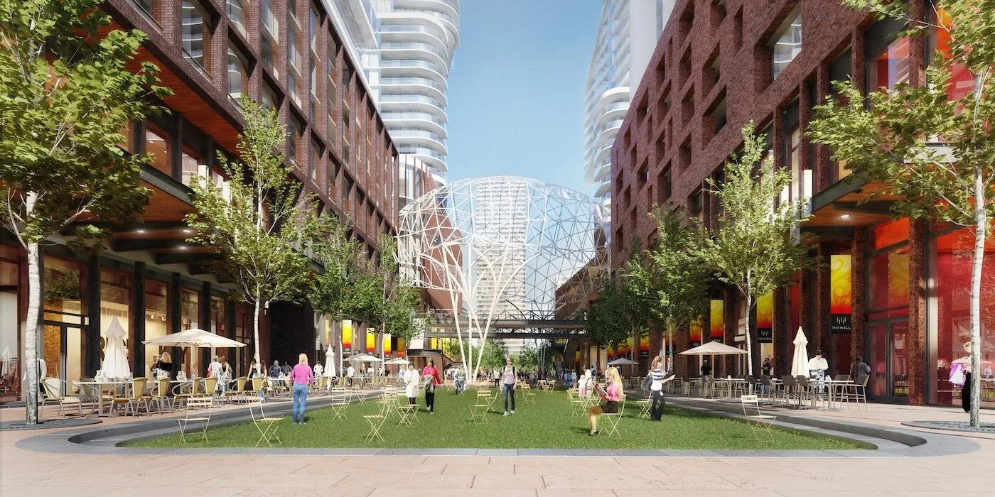 rendering: millwoods town centre