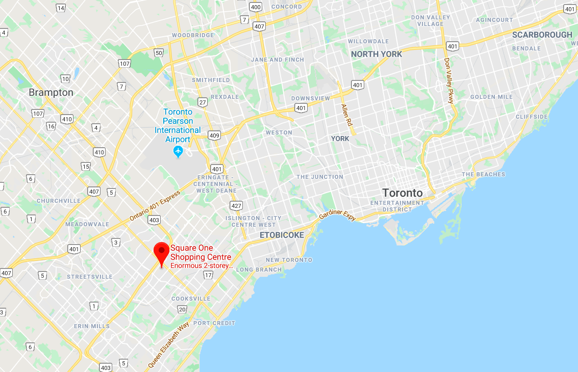 Mississauga’s Square One Shopping Centre to the Largest Mixed