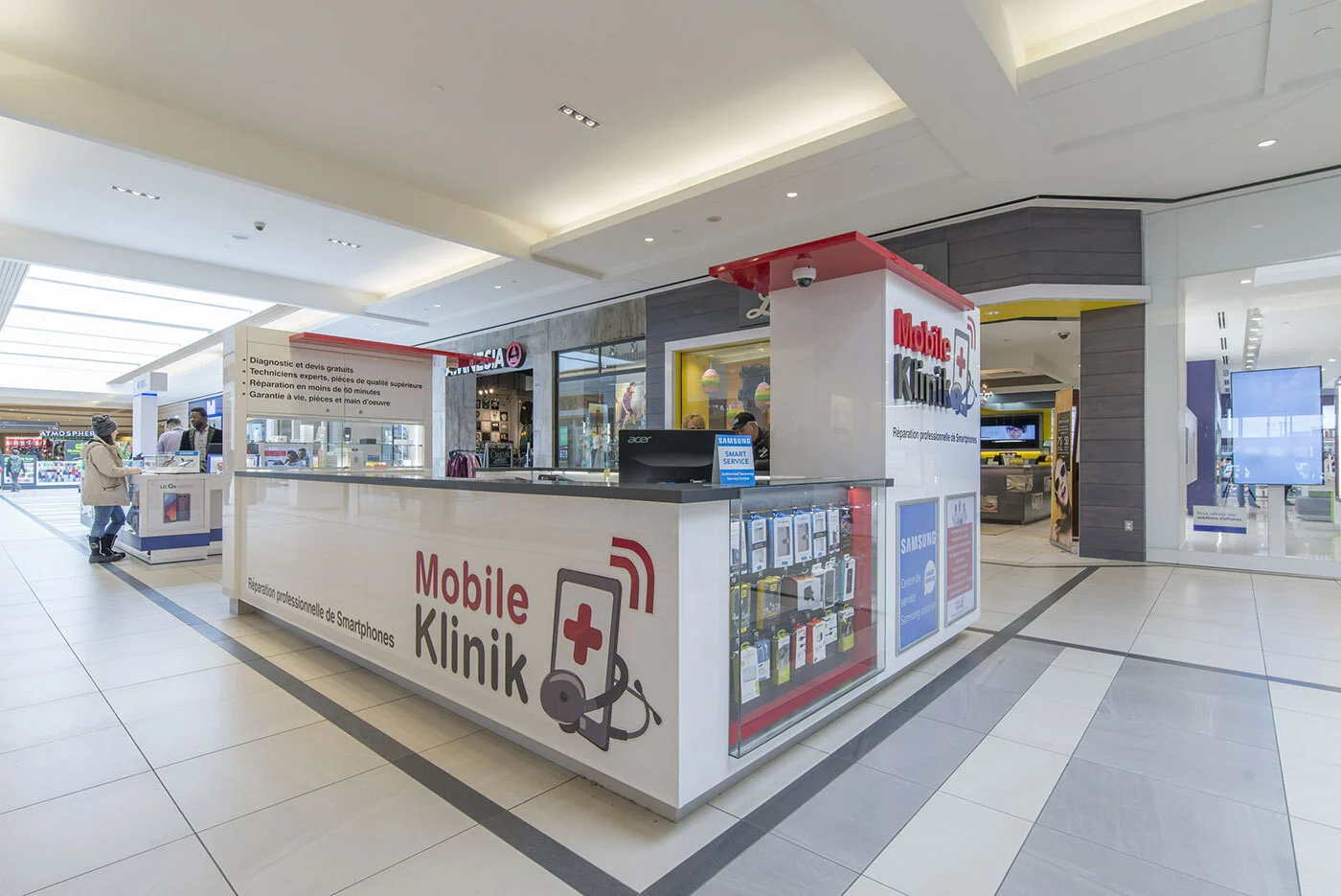 mobile klinik, les promenades gatineau. photo: mobile klinik