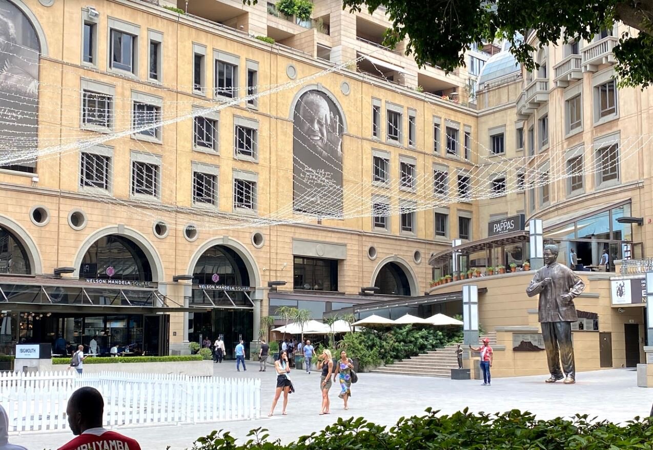 Nelson Mandela Square. Photo: Lee Rivett