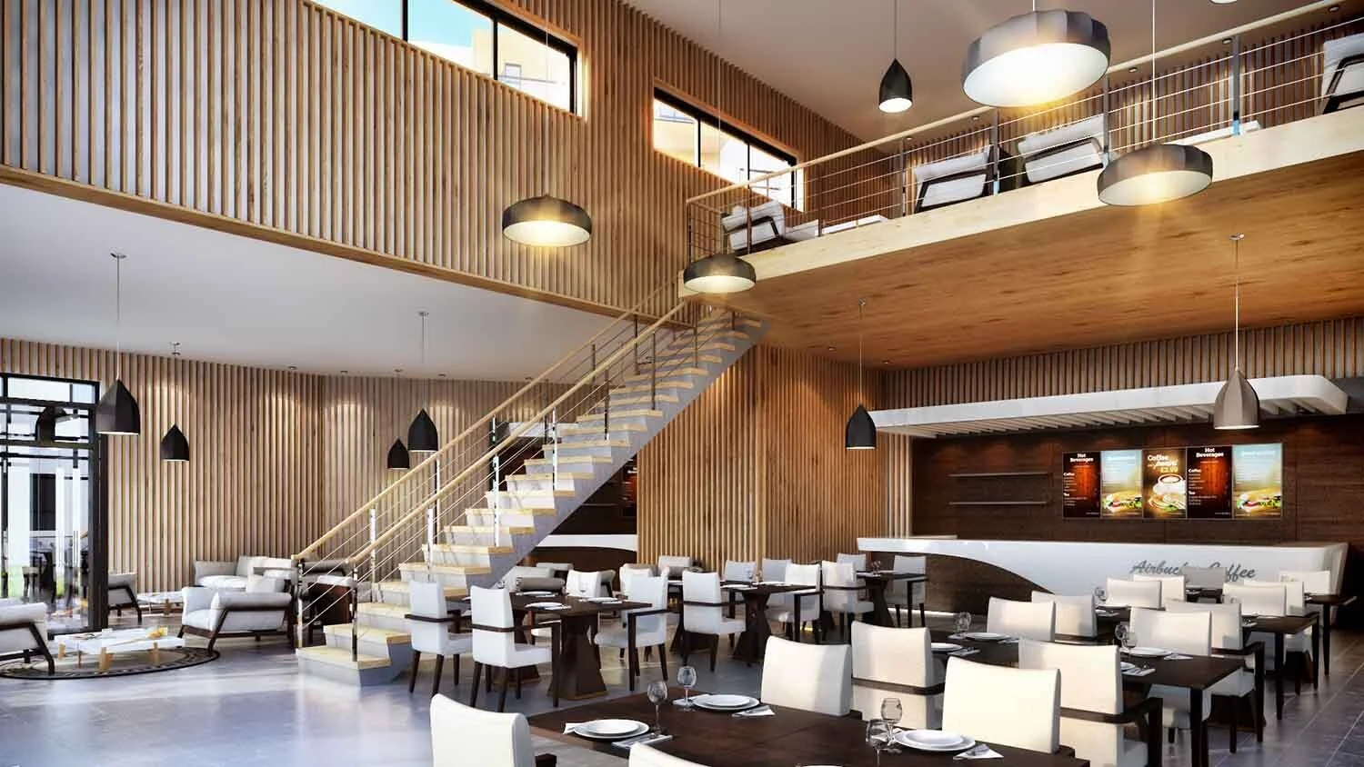 interior of stadium yards. photo: stadium yards