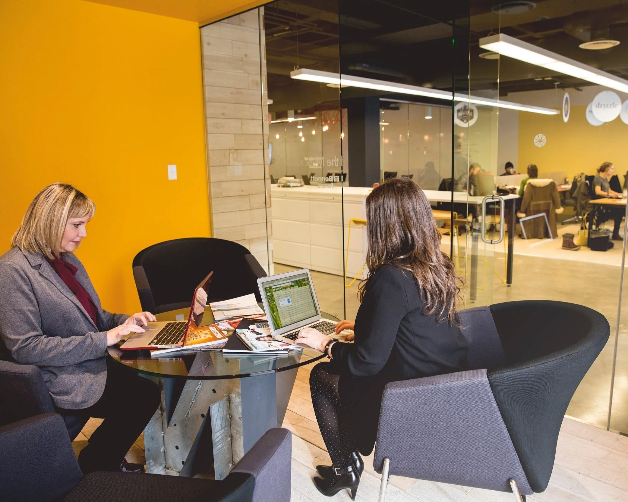 inside the District Ventures Accelerator office. photo: district ventures