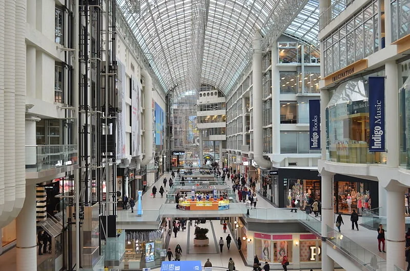 CF Toronto Eaton Centre Photo: Wikipedia