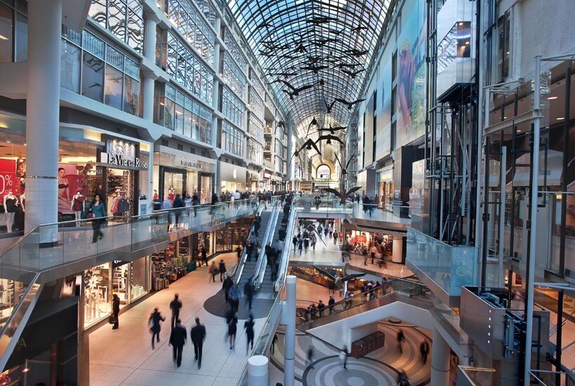 cf toronto eaton centre. photo: mall database