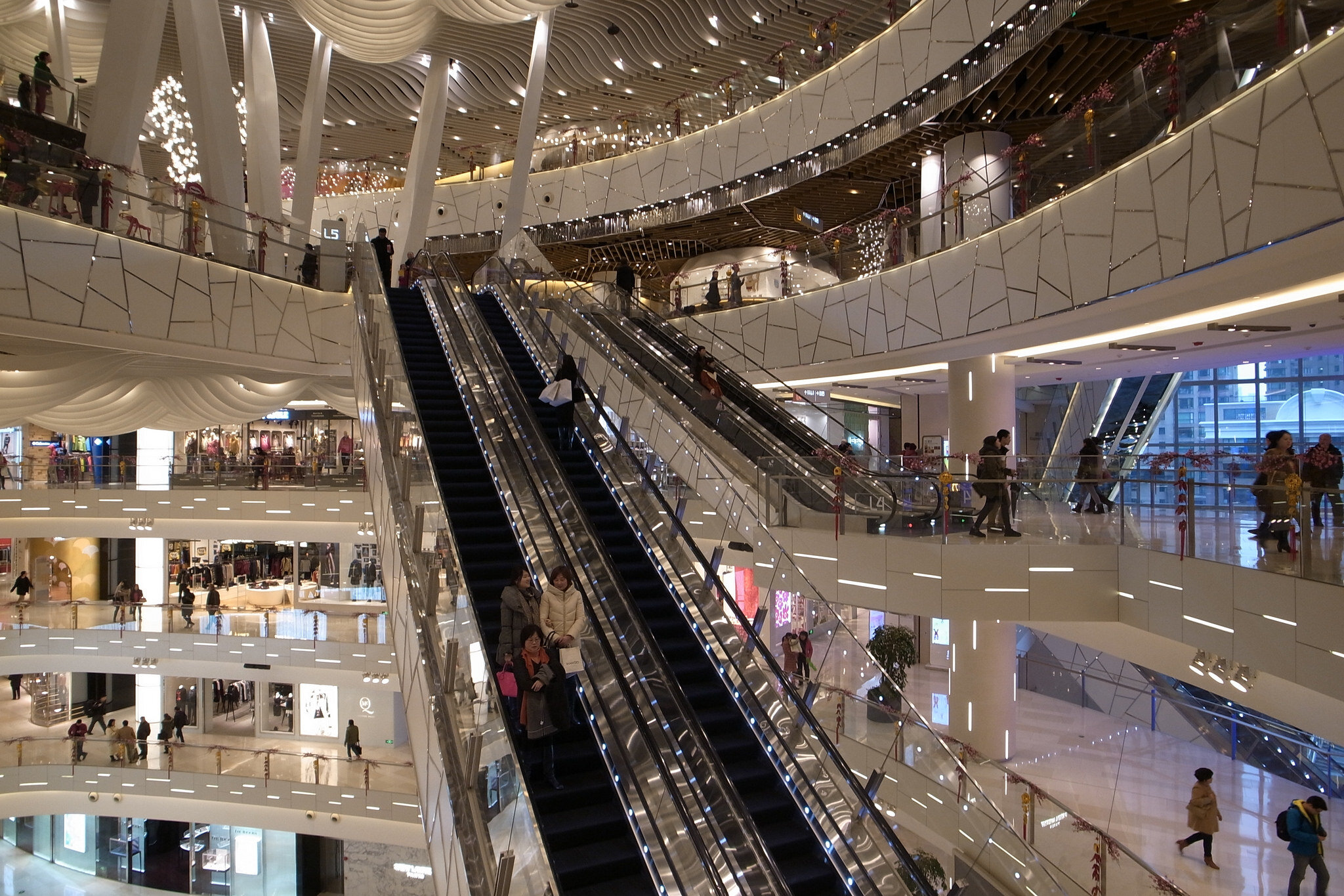 iapm mall in shanghai. photo: thousand wonders