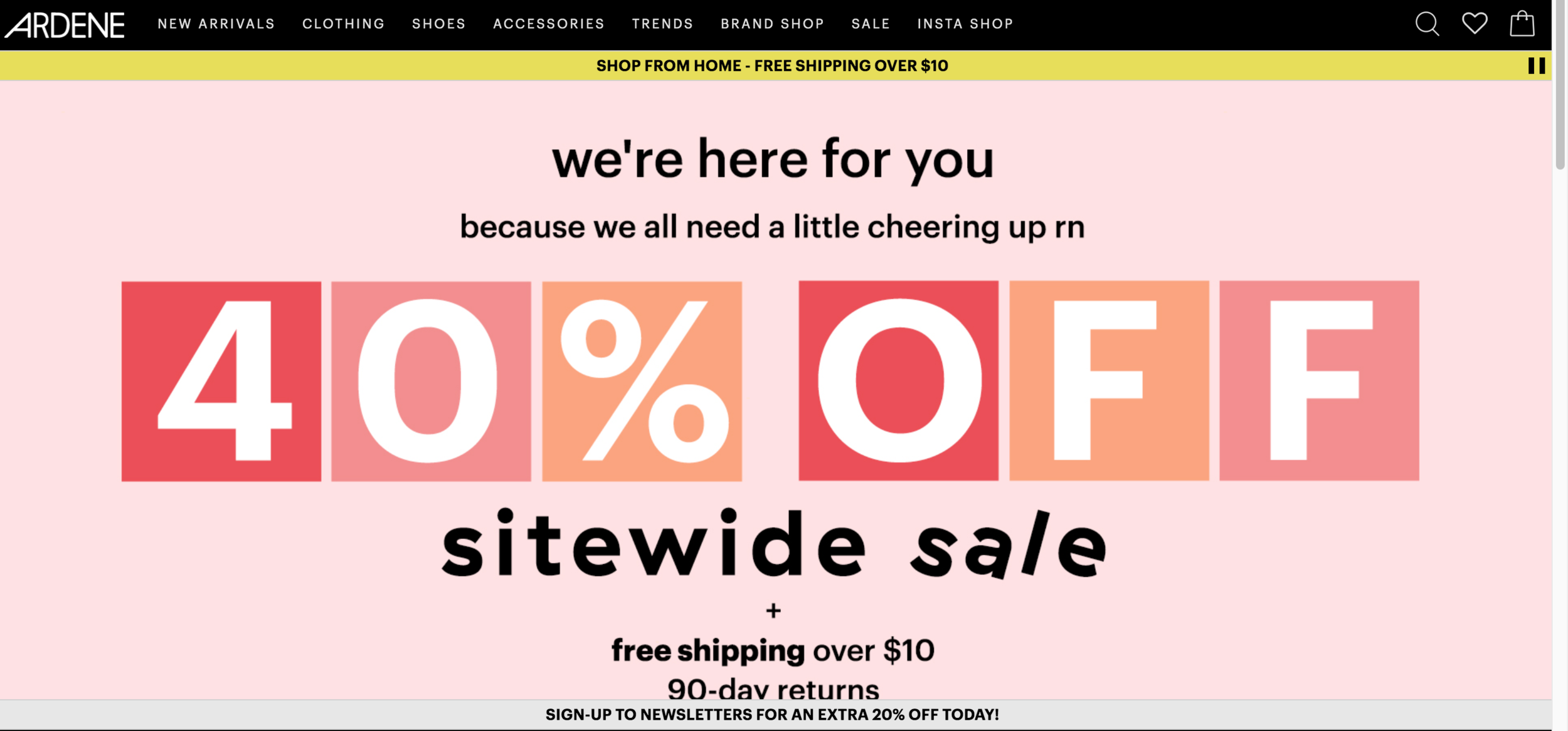 Ardene Launches Donation Campaign to Support Canadian Healthcare Workers