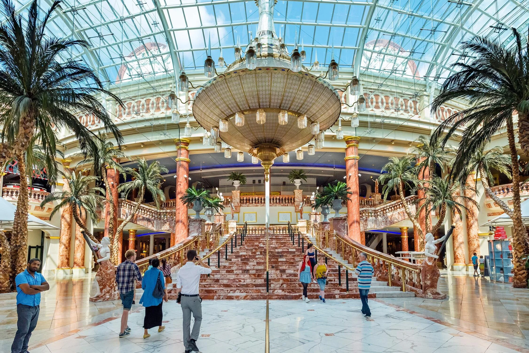Trafford Centre in Mancester. Photos supplied