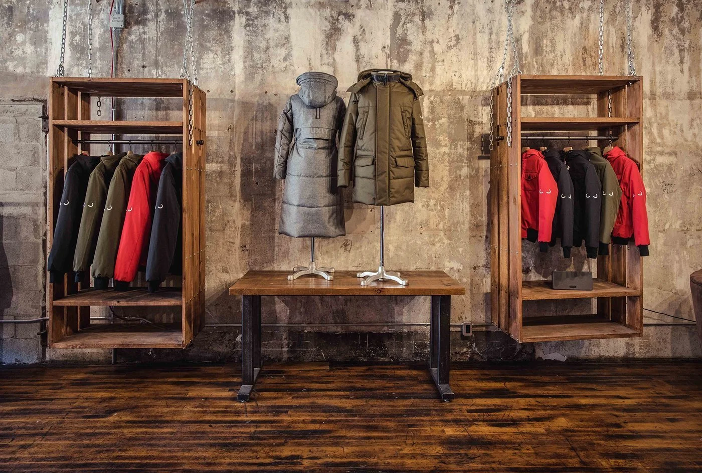 THE QUEEN STREET RETAIL pop up SPACE IN TORONTO. PHOTO: WUXLY MOVEMENT