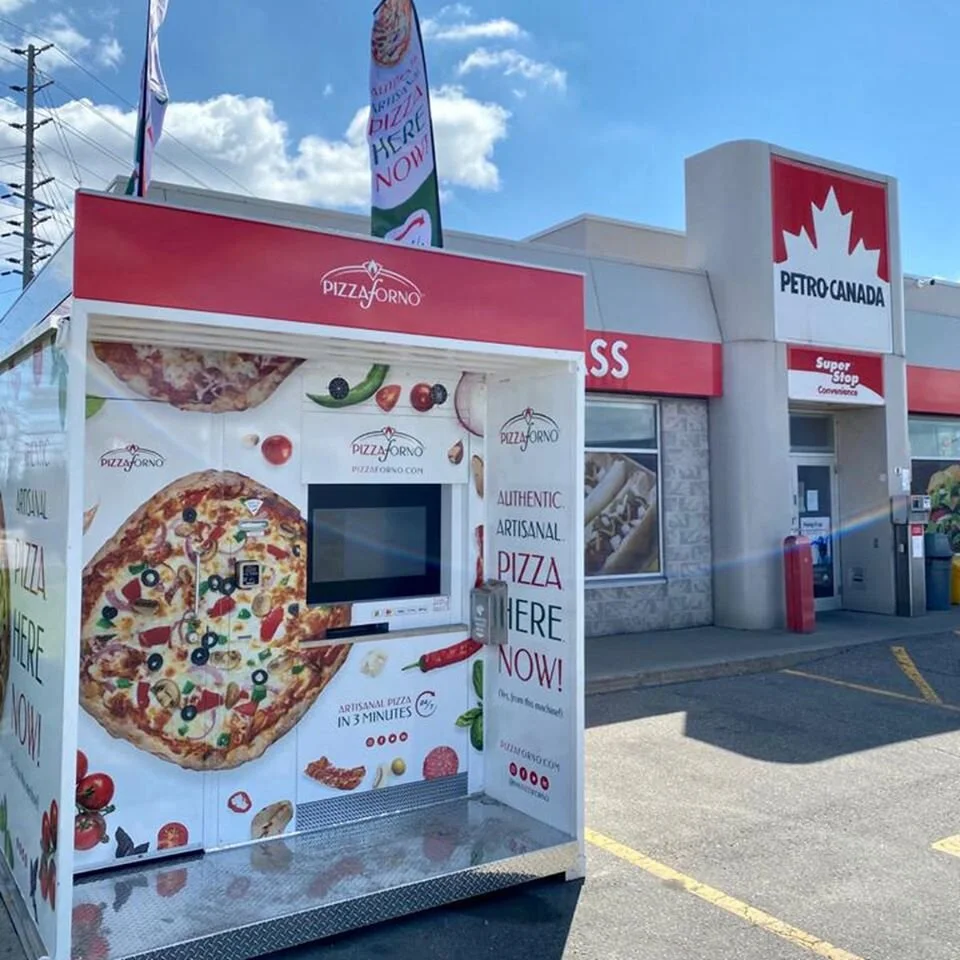 Automated Pizza Oven Concept 'PizzaForno' Plans to Open Thousands of