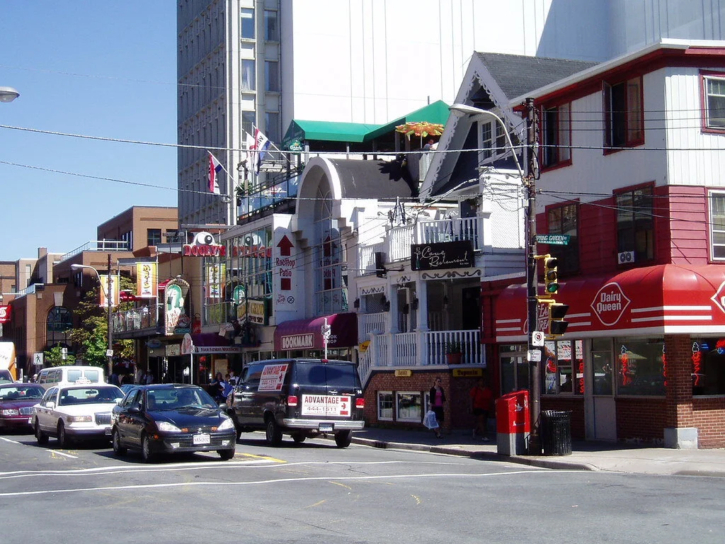 Spring Garden Road in Halifax. photo: flickr