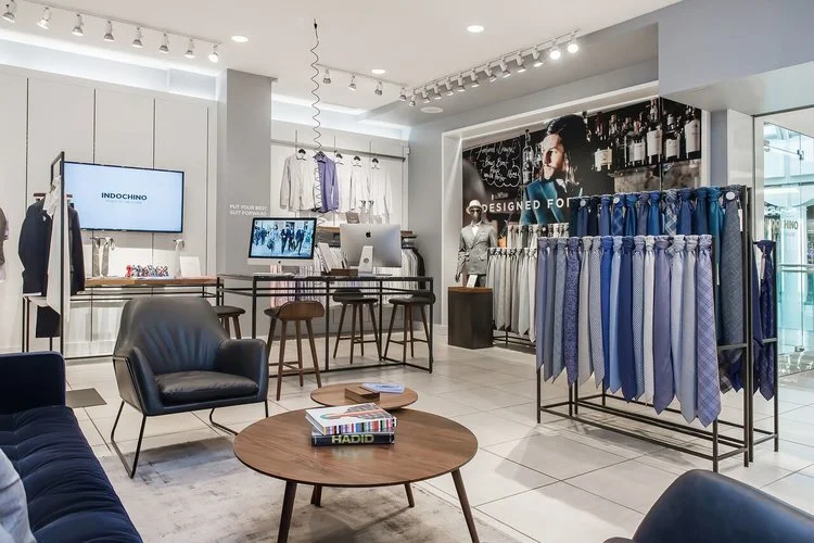 cf chinook centre showroom in calgary. photo: indochino