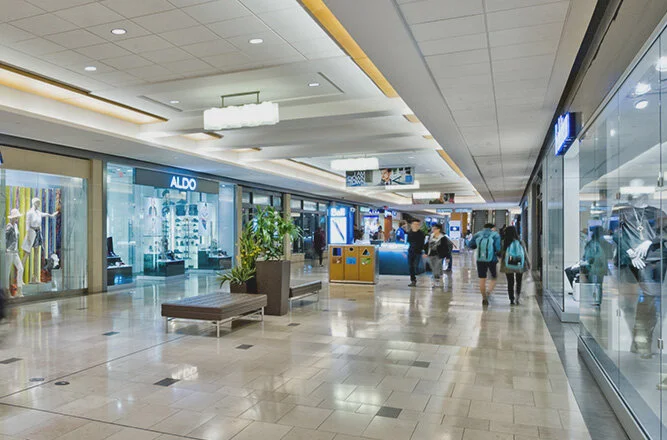 interior of cf pacific centre. photos: cf shops