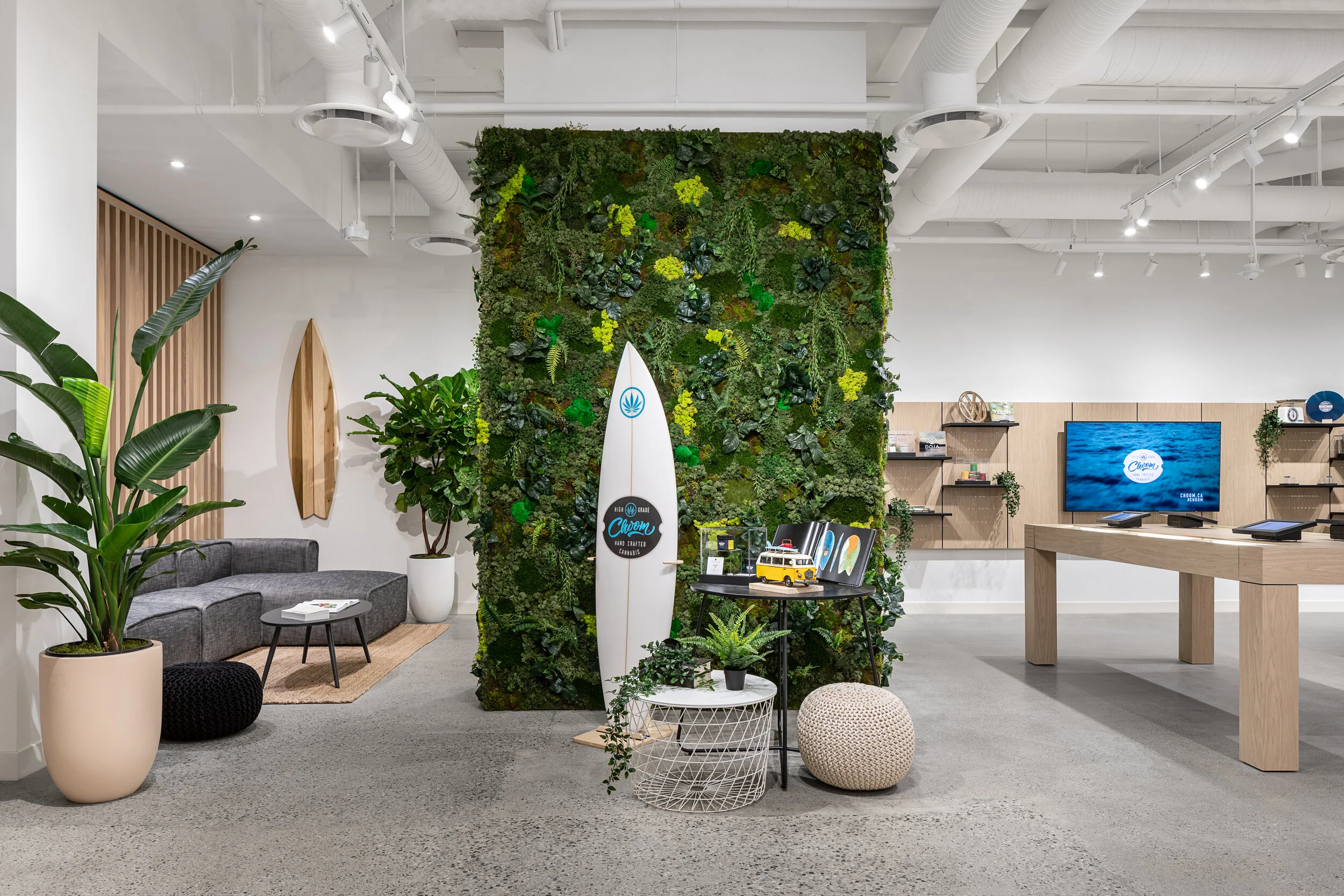 INTERIOR OF NEW CHOOM FLAGSHIP. PHOTOS: CHOOM