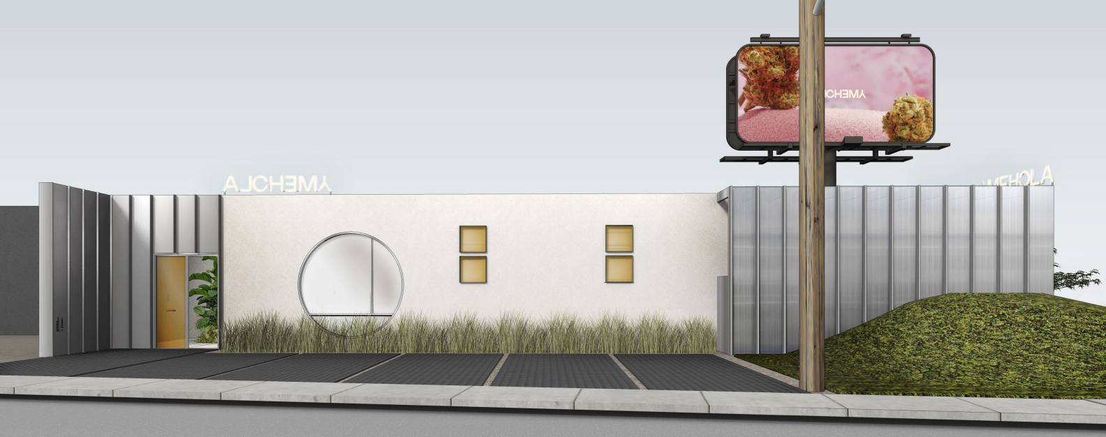 RENDERING OF FUTURE FLAGSHIP STORE. rendering: studio paolo ferrari