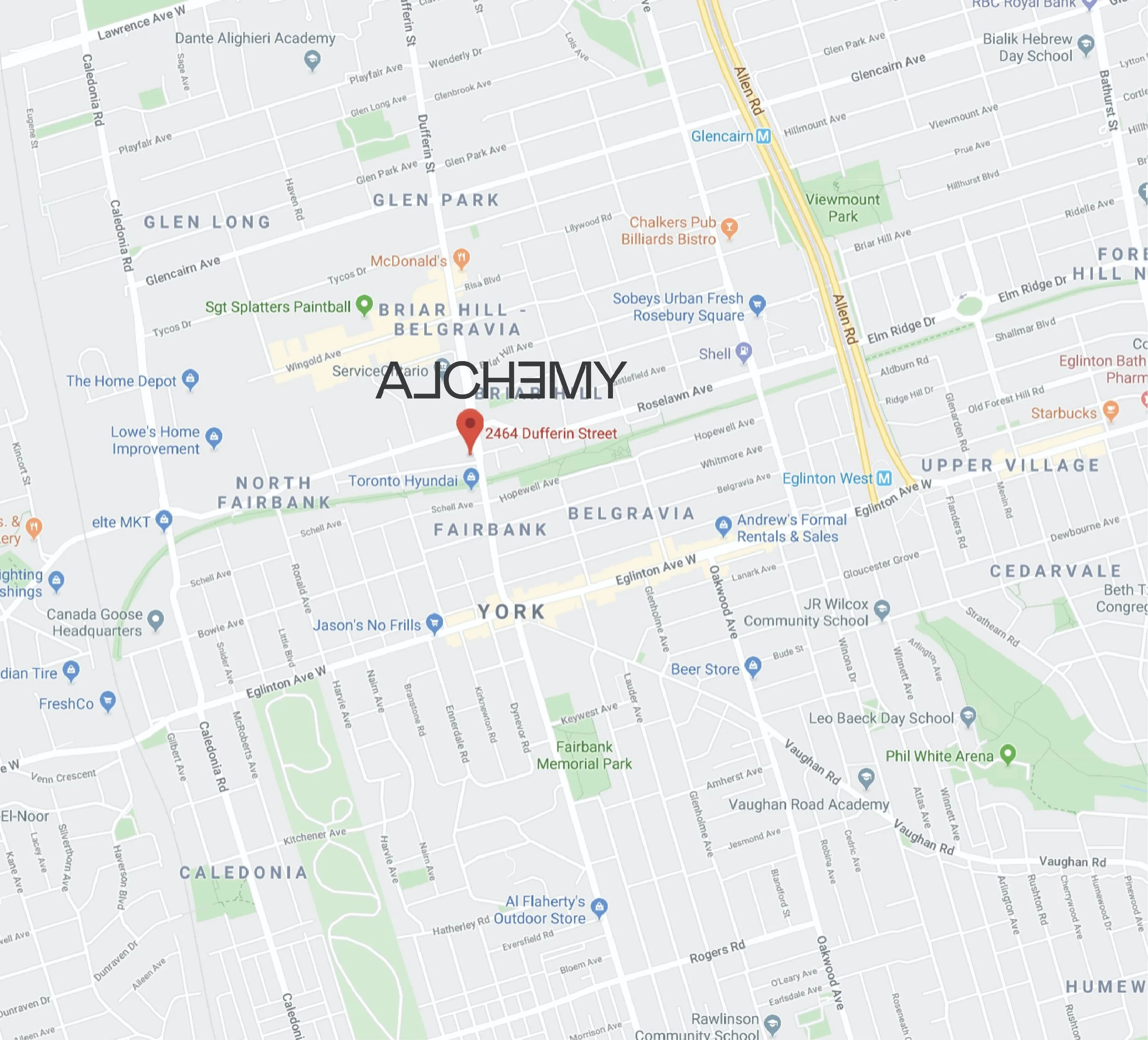 Click for interactive Google Map