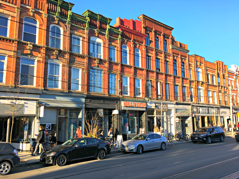 queen st west, toronto. photo: retail insider