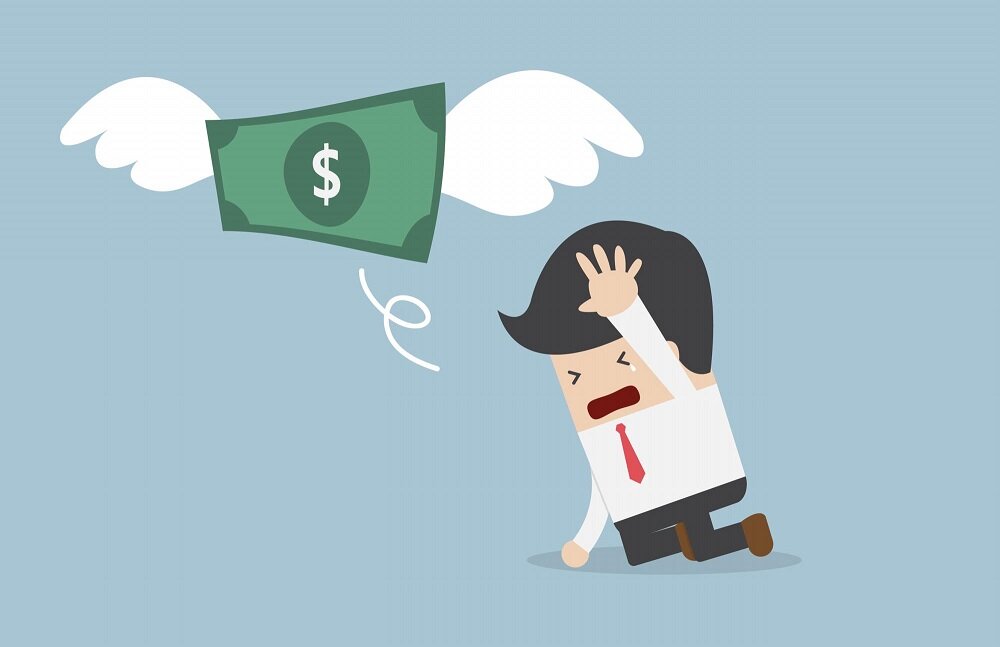 Money Flying Away. Photo: SalesBuzz