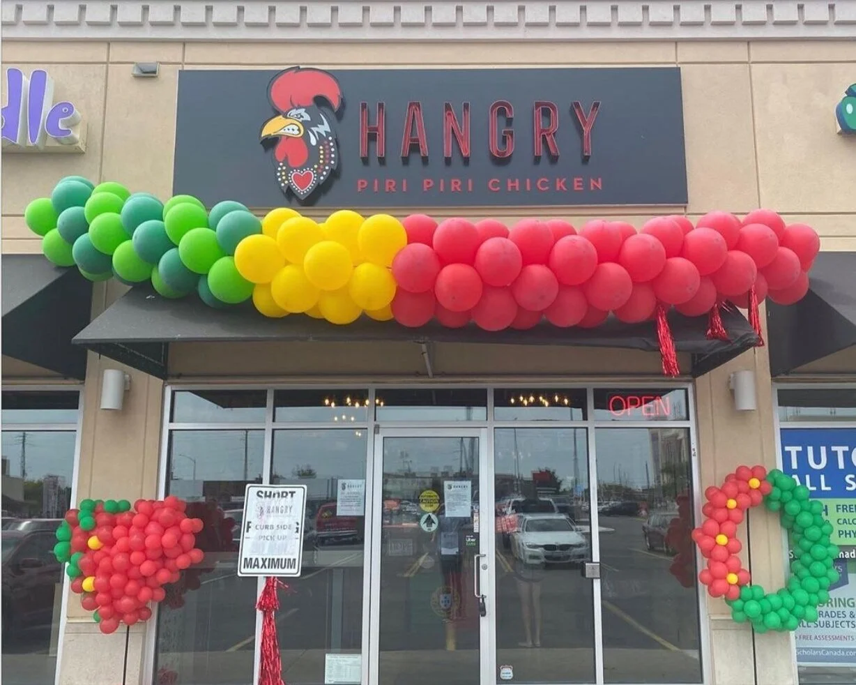 exterior of burlington hangry chicken location. photo: hangry chicken facebook page