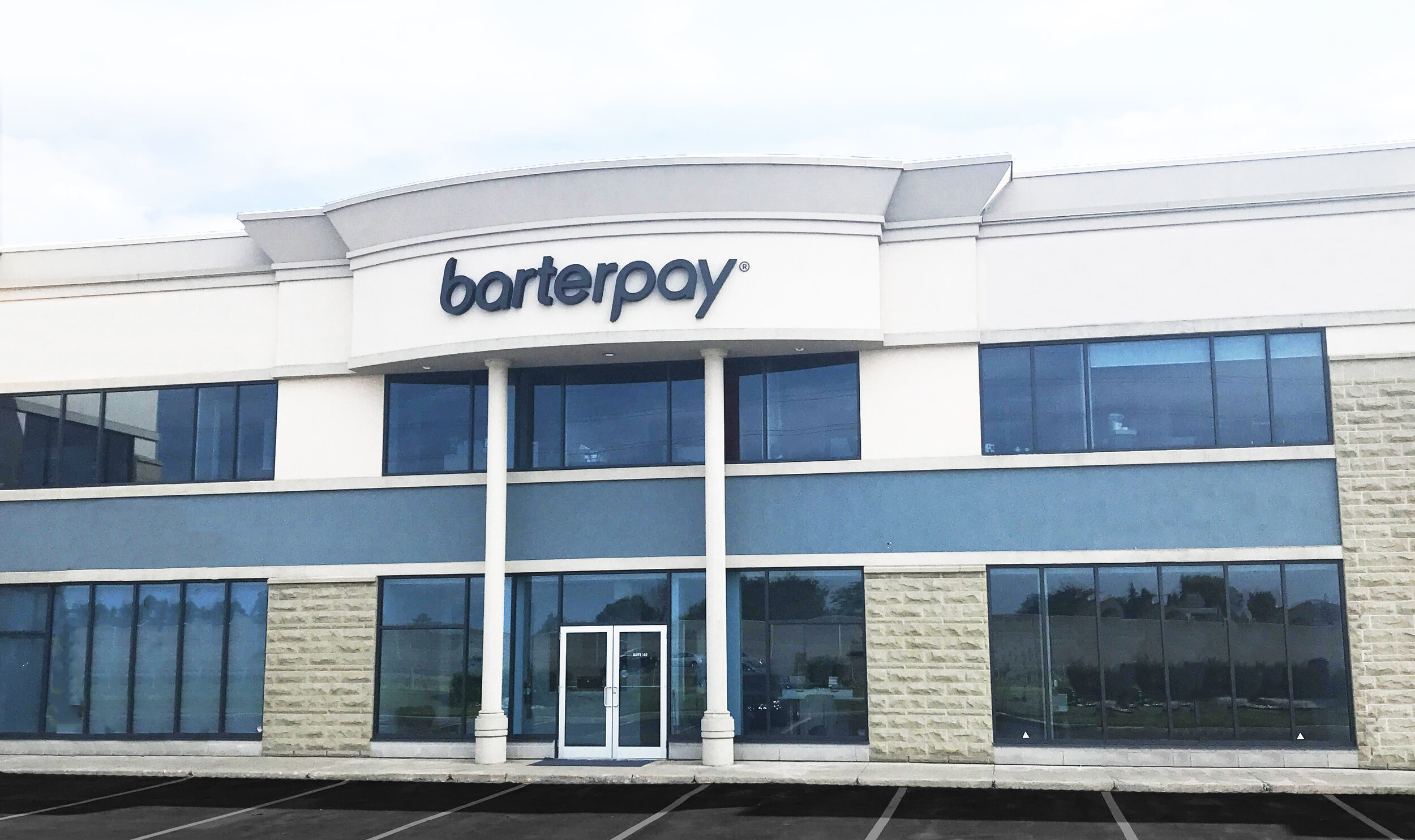 photo of exterior of barterpay location. photo: barterpay