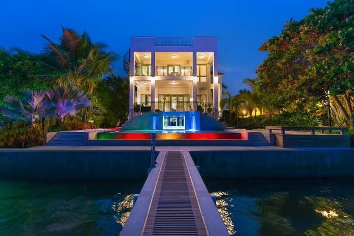 LeBron James house in Coconut Grove, Florida. Photo: Zillow