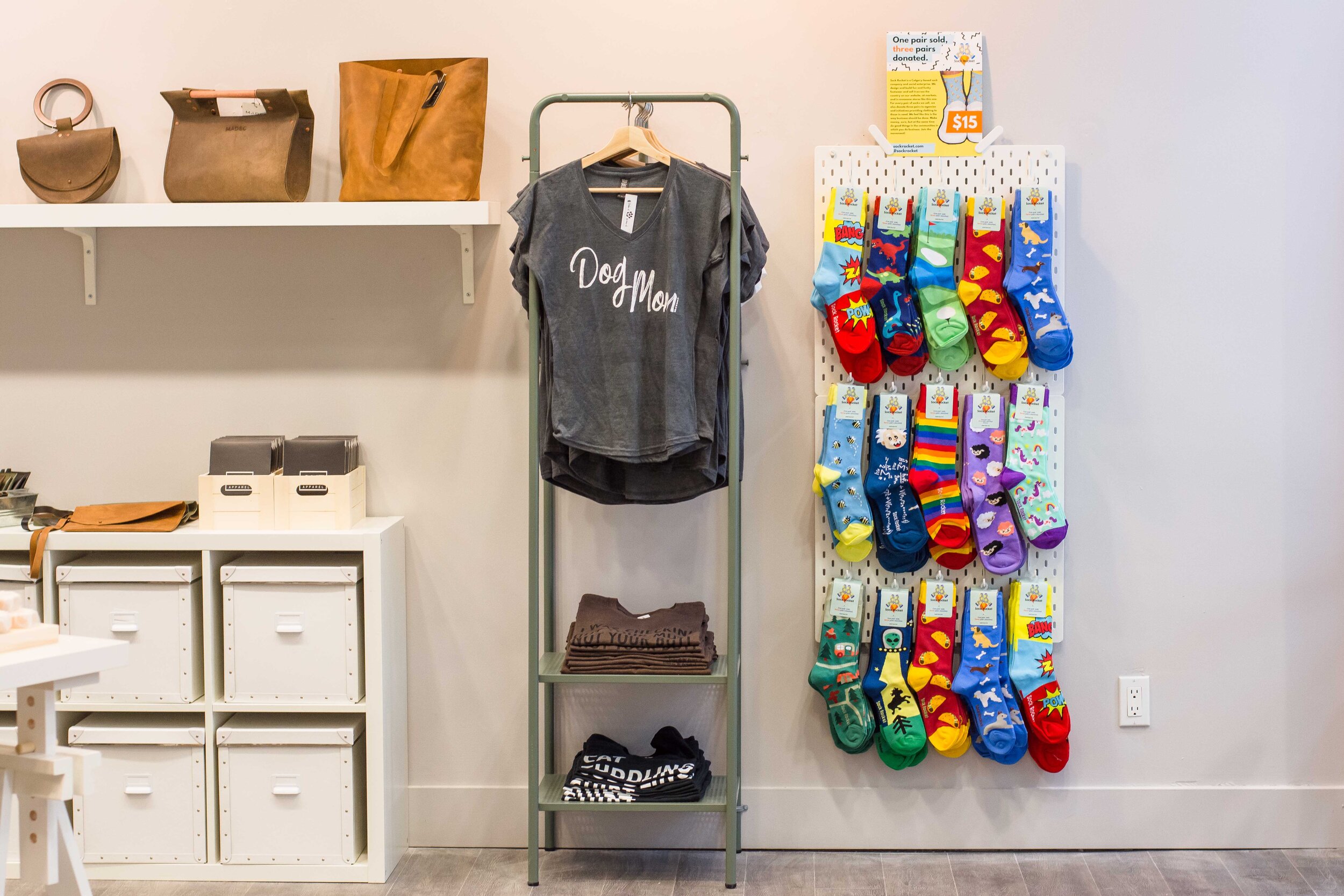PHOTO OF ARRAY OF PRODUCTS AVAILABLE AT COLLAB. PHOTO: COLLAB