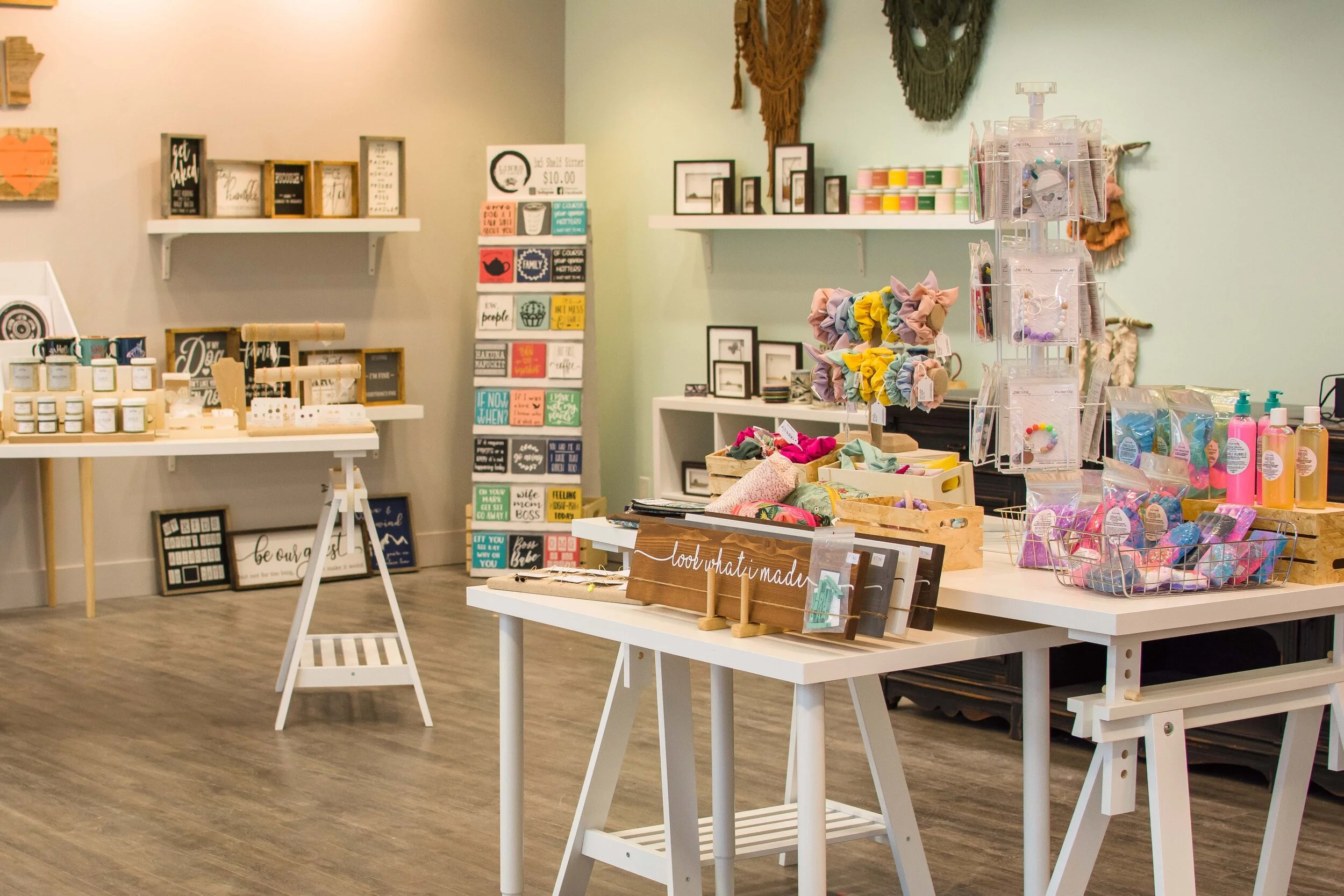 PHOTO OF ARRAY OF PRODUCTS AVAILABLE AT COLLAB. PHOTO: COLLAB