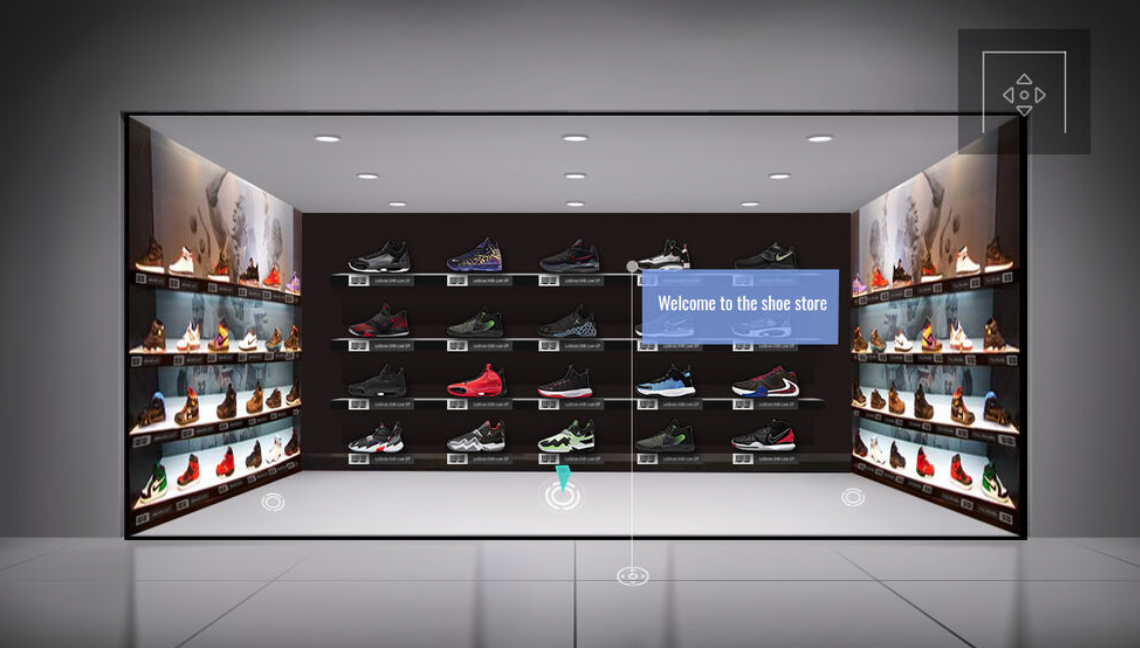 A Retail Store Can Build an Online Store with 2.5D Modeling to Resemble a Physical Store Experience in the Virtual Realm for Online Shopping.