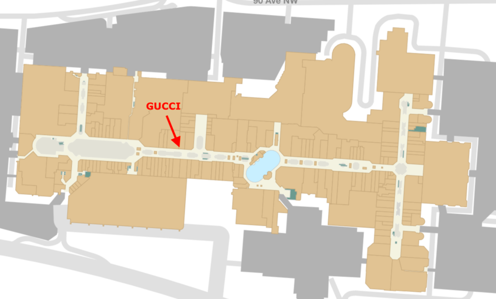 Gucci To Open Large Storefront At West Edmonton Mall Laptrinhx