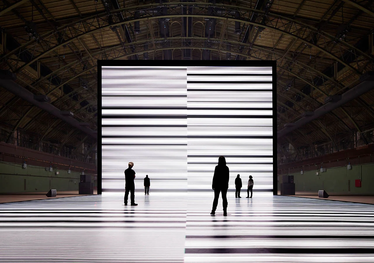 Voyaging Into the Cosmic Minimalism of Ryoji Ikeda (Artinfo)