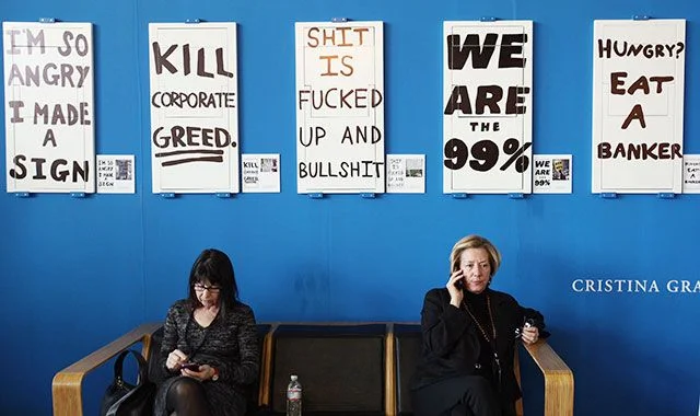 Art and Occupy Wall Street, One Year On (Artinfo)