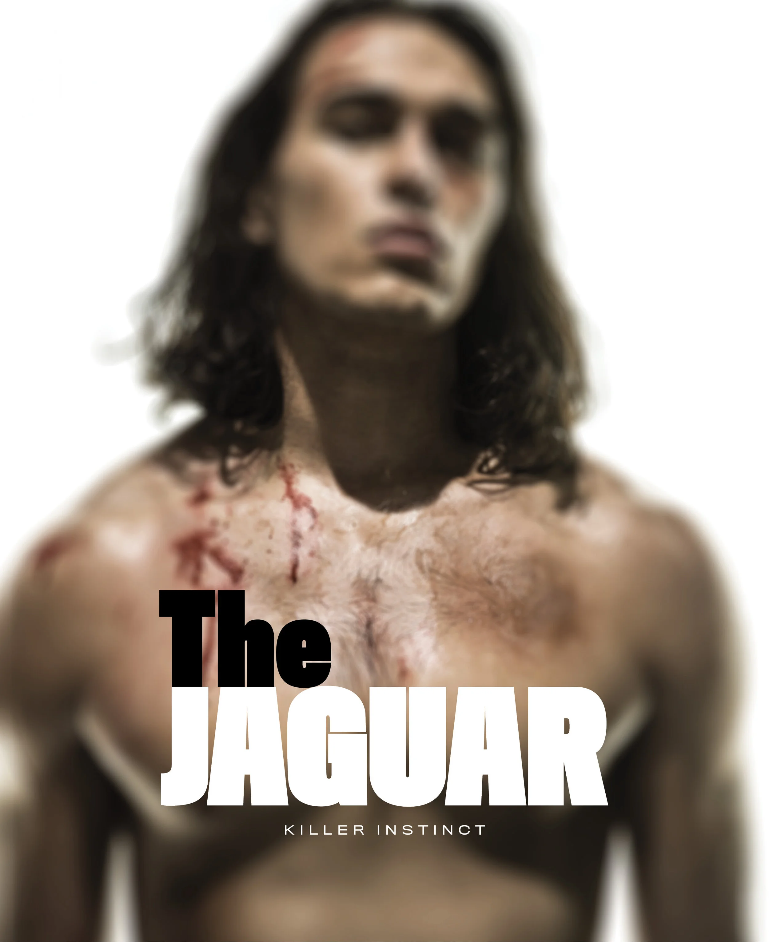 Promotional publication cover for mixed-martial arts fighter media campaign.