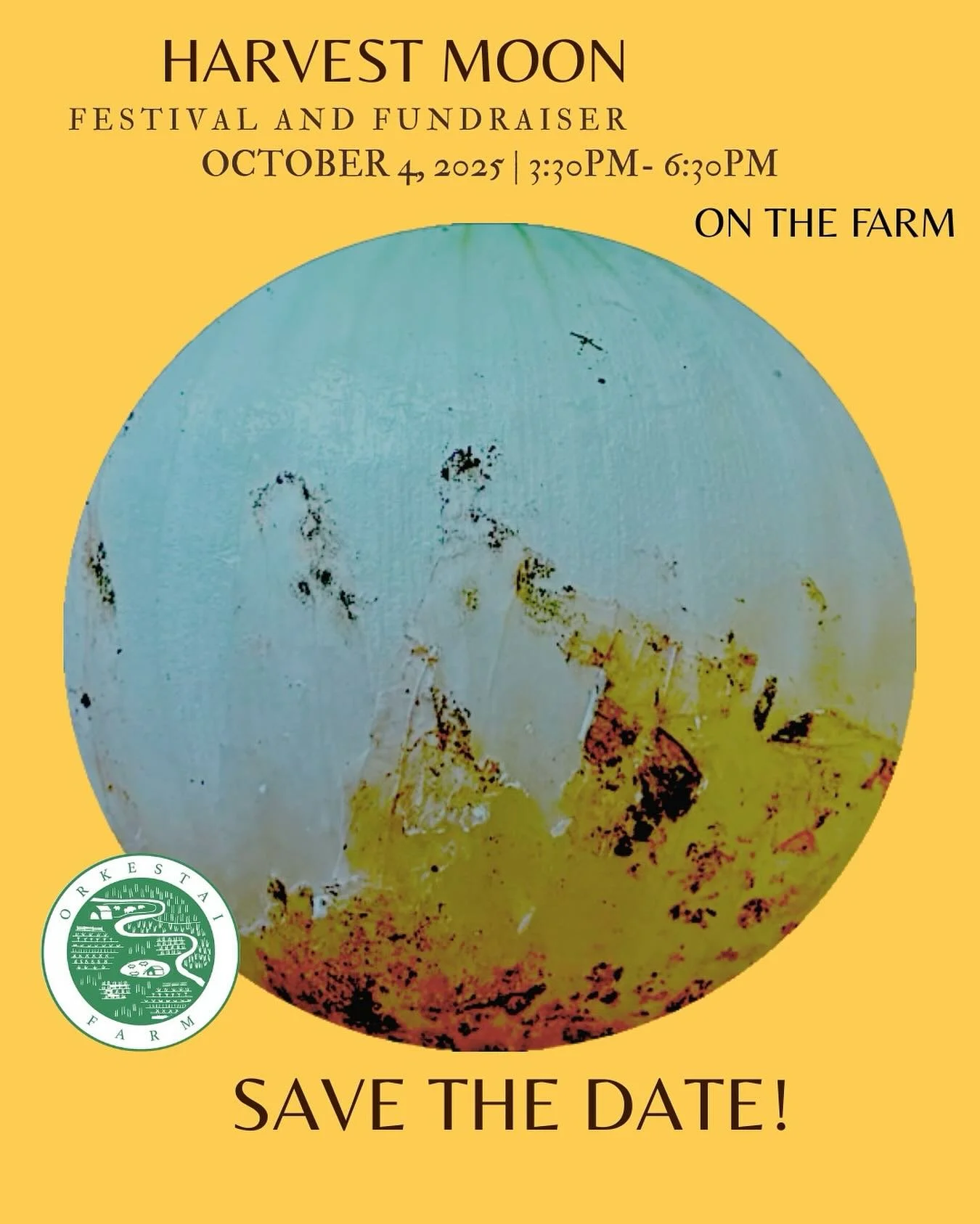 Hello Community!! 

Save the Date for this year&rsquo;s Harvest Moon Fall Festival and Fundraiser! 🌕 There will be live music, dance performance, farm fresh food, land art and more&hellip; all to celebrate and support the abundance of the Land and t